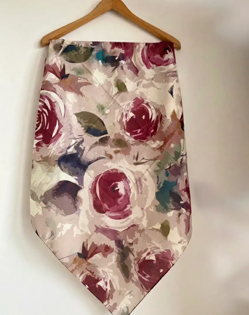 DKE-004 Desenli Koton Eşarp - 2